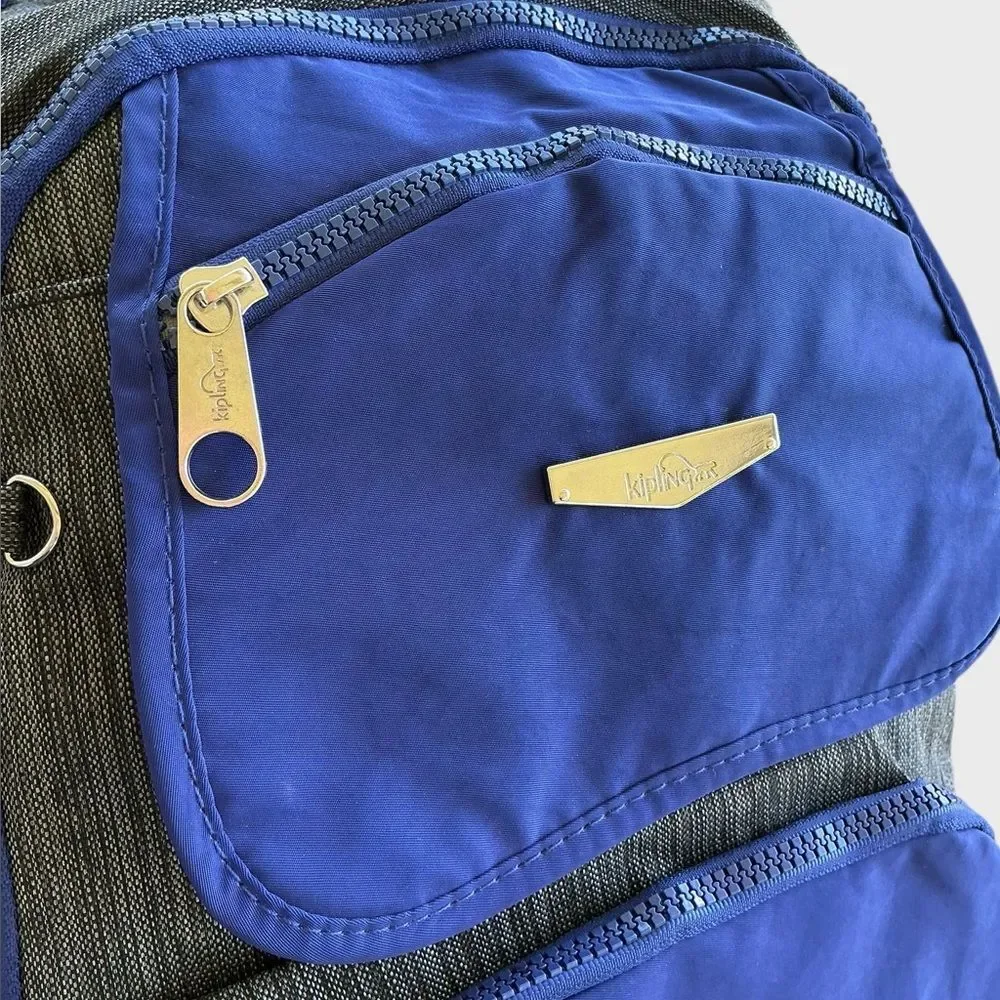 Kipling Lightweight Canvas Nylon Backpack